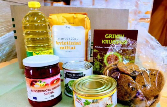 В Литве малоимущим раздадут продукты