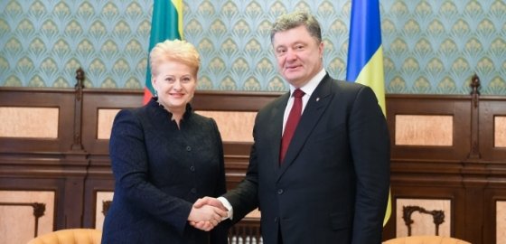 Президент Украины сегодня посетит с визитом Литву