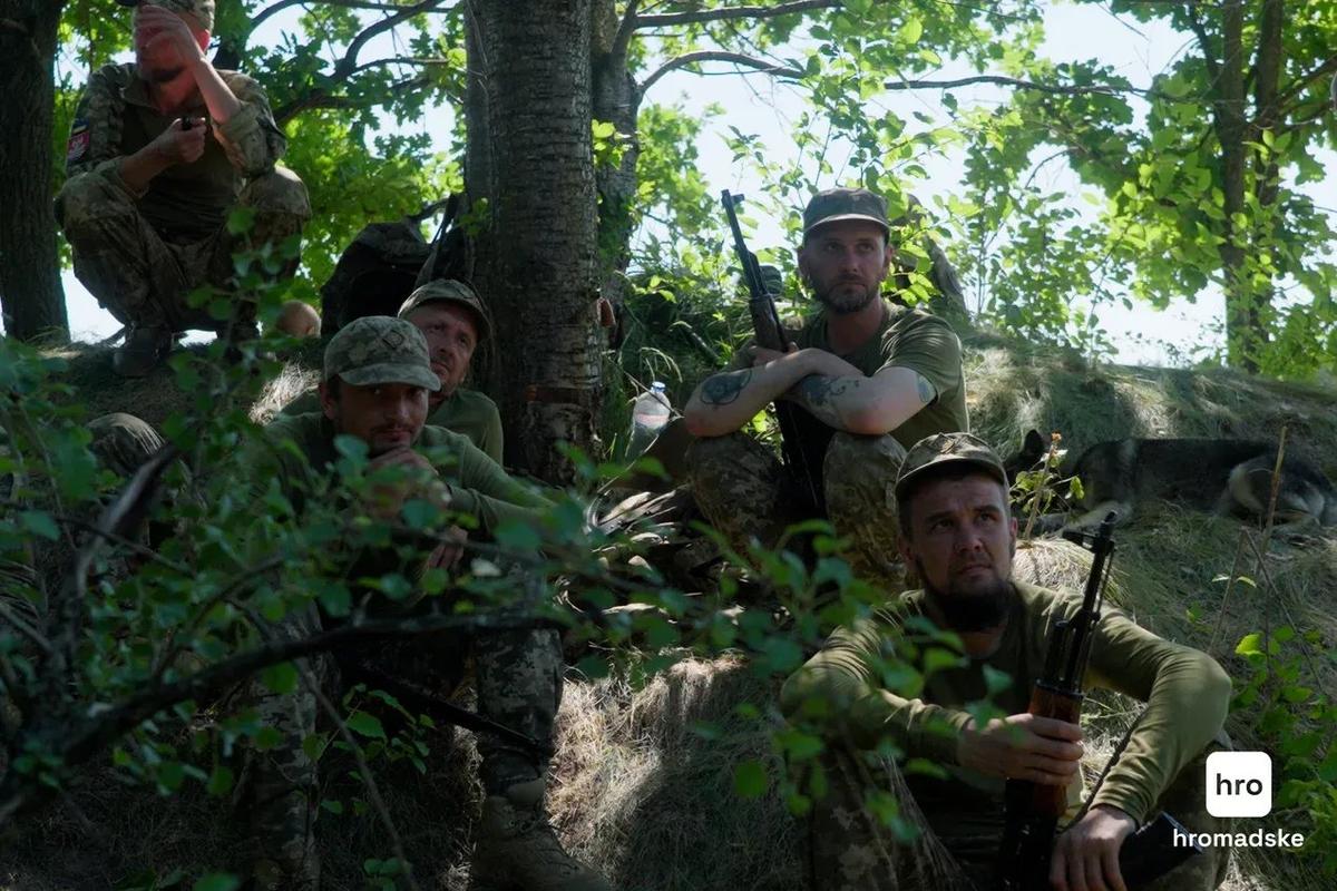 Военнослужащие батальона «Шквал» во время учений. Фото: Полина Жукова