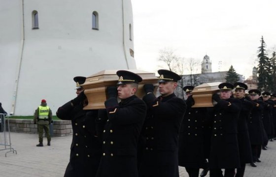 В Литве проходит церемония погребения лидеров восстания 1863-64 годов