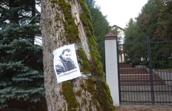 В Литве проходит бессрочная акция в поддержку Олега Сенцова