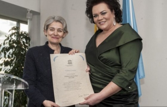Литовская оперная прима удостоена звания «Артист ЮНЕСКО за мир»