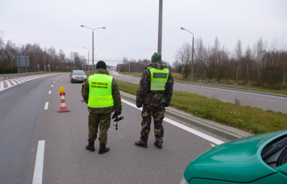 На границе Литвы с Польшей временно возобновили погранконтроль