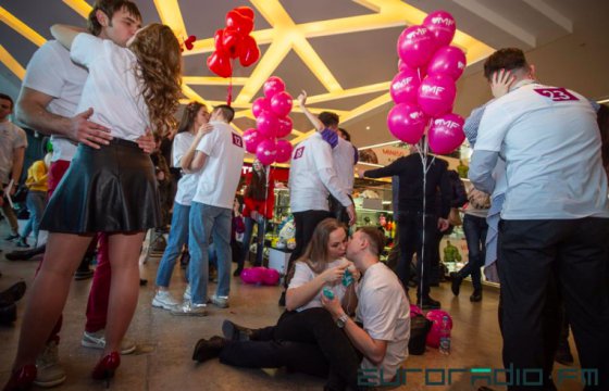 В Минске прошел «Марафон поцелуев» (Фото)