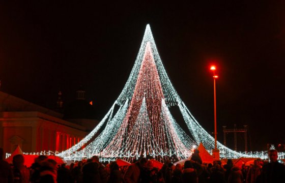 Огни на главной елке Литвы зажгут 30 ноября