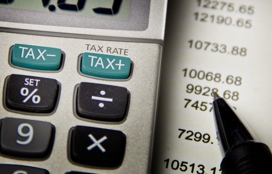 В первом квартале налоговые доходы Эстонии упали на 7,6%