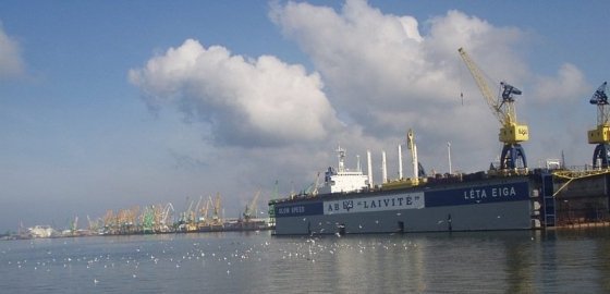 Strabag углубил судоходный канал Клайпедского порта до 15 м