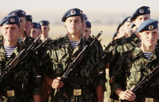 В Псковской области проходят учения российских десантников