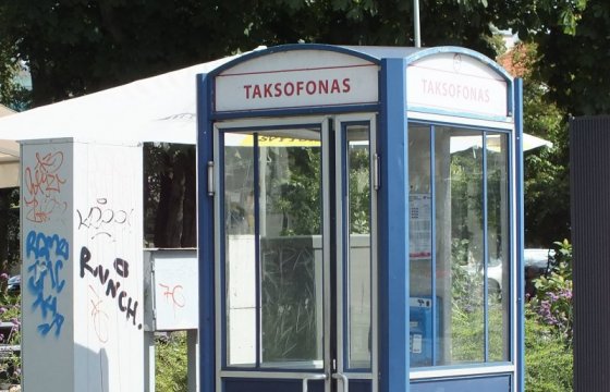 В ближайшие годы в Литве демонтируют таксофоны