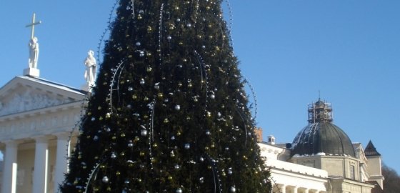 Зимние праздники в Вильнюсе пройдут без рождественского поезда