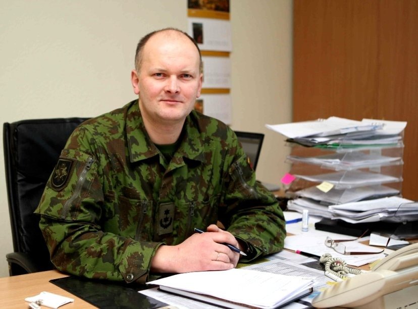 Вайдотас Малиненис. Фото: Lietuvos kariuomenė