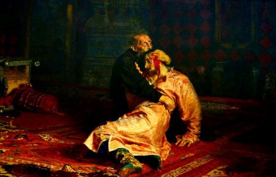 Картину Репина «Иван Грозный» после реставрации будут хранить в бронированном кейсе