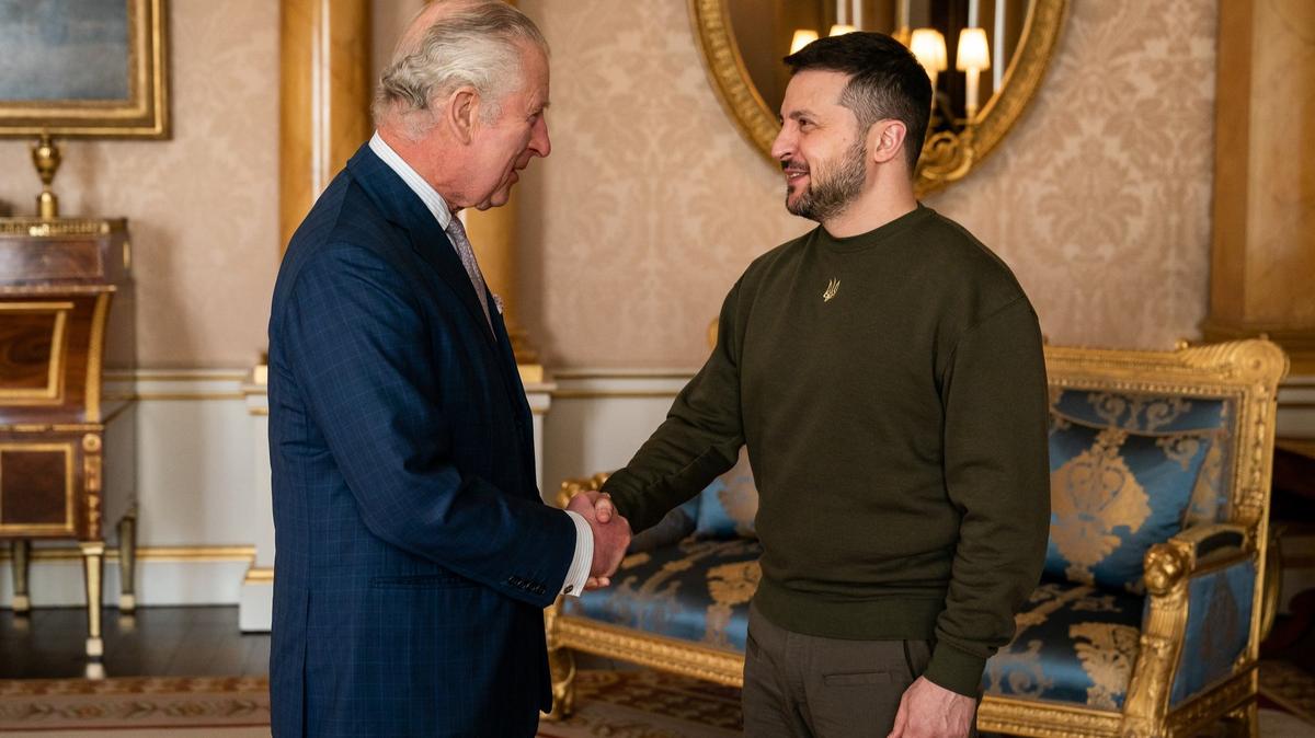 Президент Украины Владимир Зеленский встретился с королем Великобритании Чарльзом ІІІ