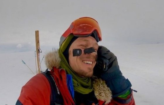 Впервые в истории человек в одиночку пересек Антарктиду