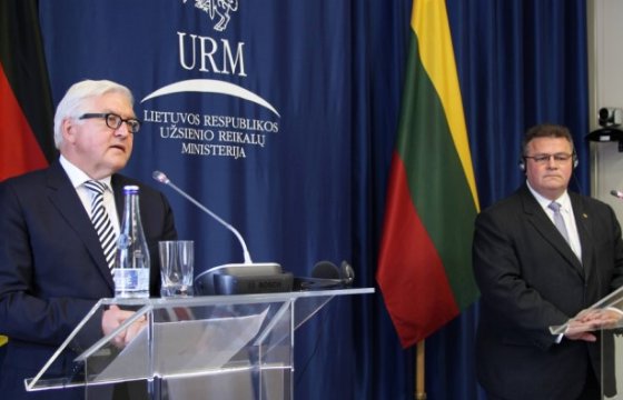 Глава МИД Германии: Литва придерживается политики открытости в вопросах миграционного кризиса