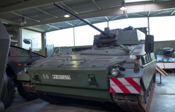 В Эстонию прибыла военная техника французского контингента батальона НАТО