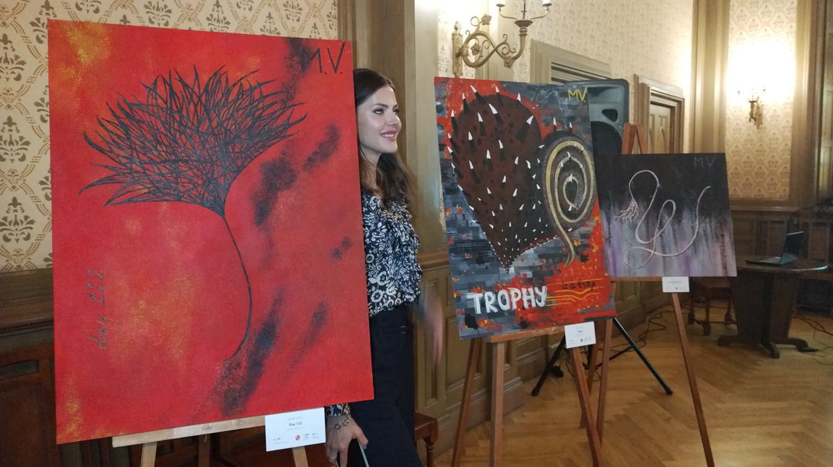 В Риге открылась выставка украинских художников «Детям войны»