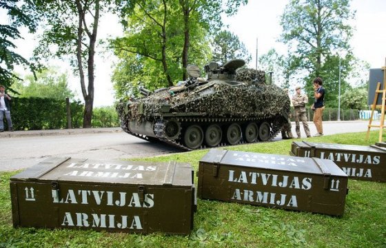 Армия Латвии отмечает столетие