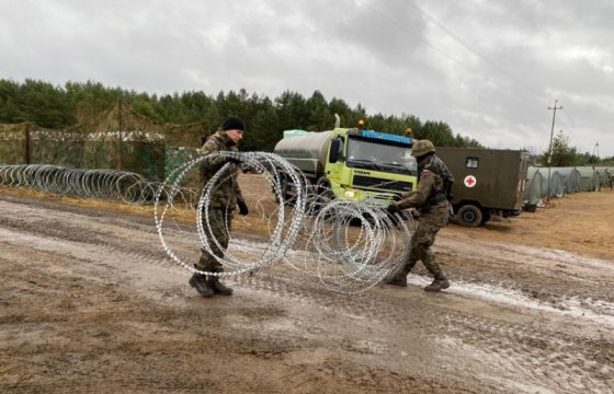 Эстония направит сто солдат на границу Польши
