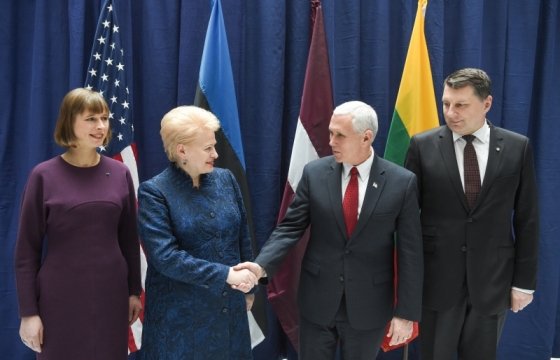 Президент Литвы на встрече с вице-президентом США: Варшавских соглашений уже недостаточно