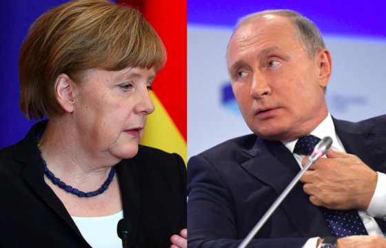 Путин и Меркель обсудили по телефону ситуацию в Беларуси