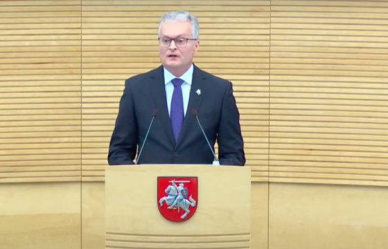 Президент Литвы выступил с первым годовым докладом (Обзор)