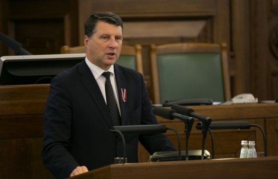 Президент Латвии вернулся к работе