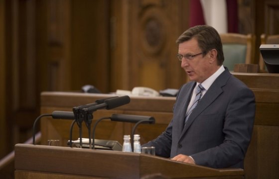 Премьер Латвии не готов идти на уступки по финансированию