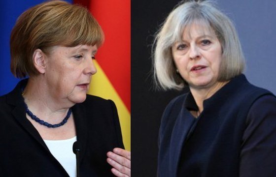 Мэй и Меркель договорились противостоять российской агрессии