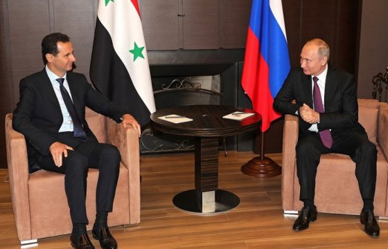 Президенты России и Сирии провели переговоры в Сочи