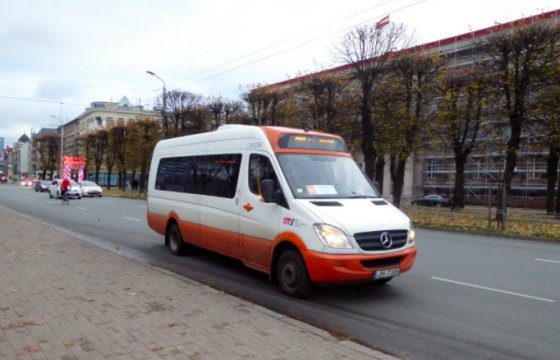 В Риге восстановят движение маршруток Rīgas satiksme