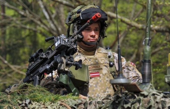 Национальные вооруженные силы Латвии примут на службу 710 человек