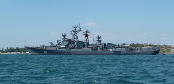 Ракетный крейсер «Москва» вернулся из Сирии в Севастополь
