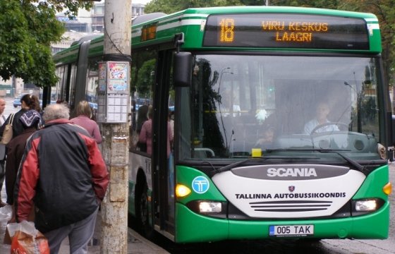 ​Минимальная зарплата эстонских водителей автобусов вырастет на 18% за три года