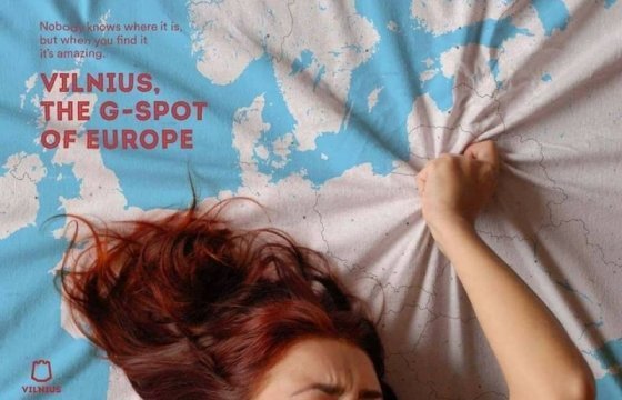 Постер «Вильнюс — точка G Европы» признали лучшей рекламой недели в мире