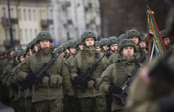 Финансирование оборонной сферы Литвы в проекте бюджета сократили на 10 млн евро