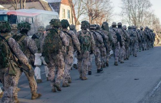 Военных из латвийского батальона НАТО проверят на выносливость