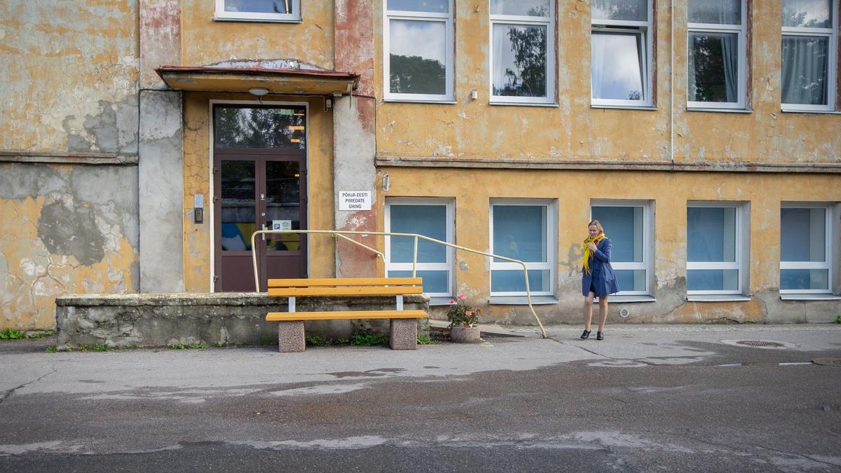 Дом Северо-Эстонского общества слепых в Таллинне под угрозой закрытия из-за состояния здания