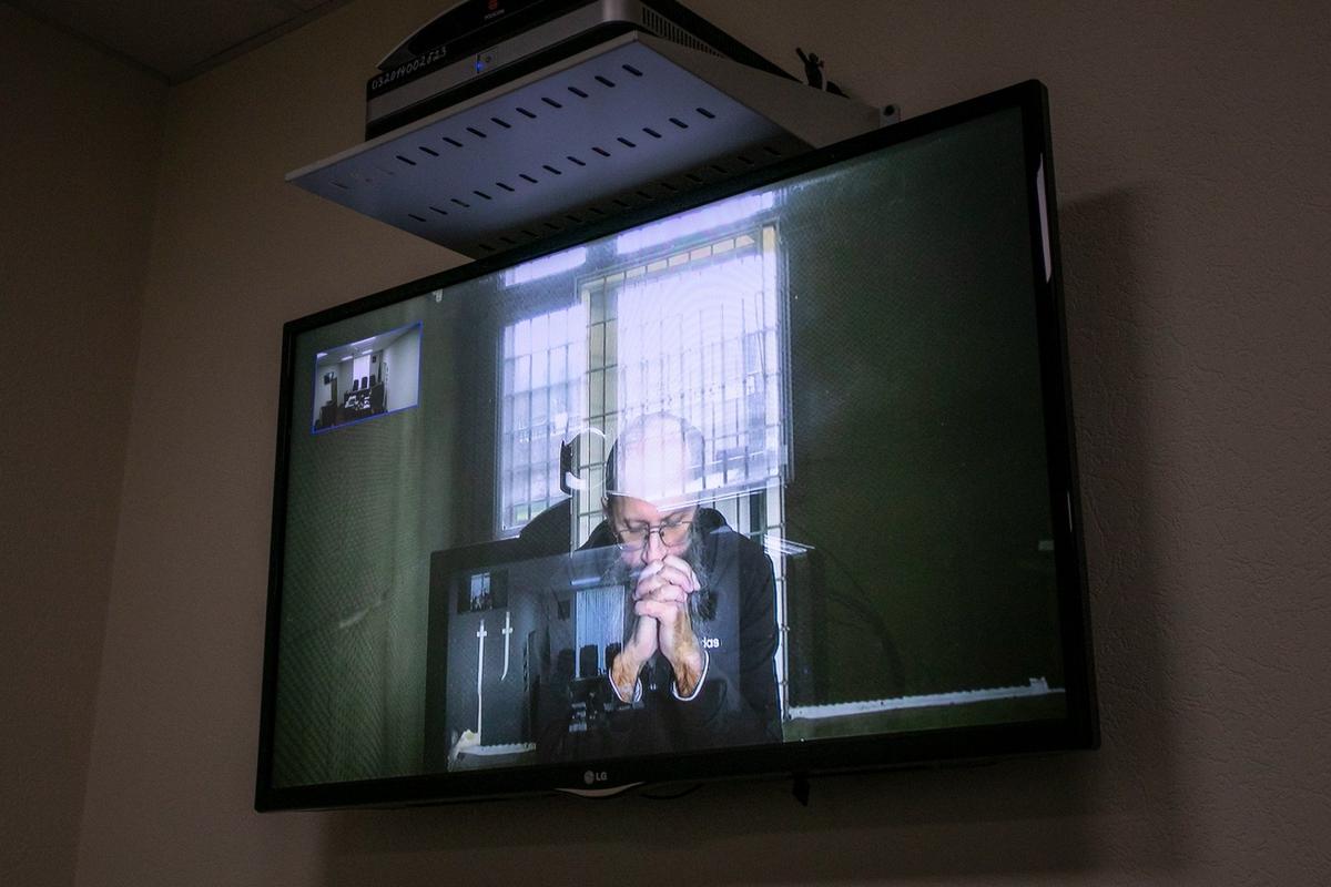 Скурихин присутствовал на заседании по видеоконференц-связи/фото Дмитрия Цыганова