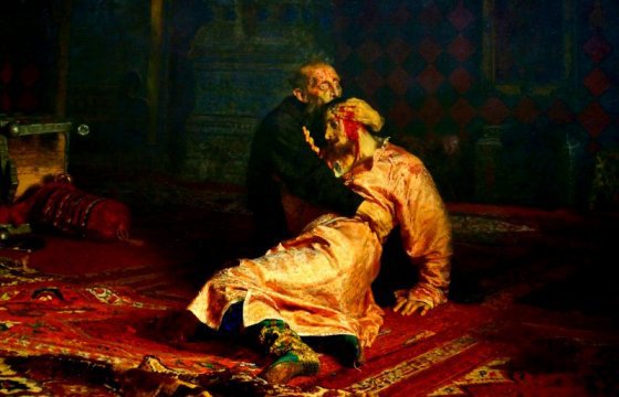 В Третьяковской галерее пьяный мужчина повредил картину Репина «Иван Грозный»
