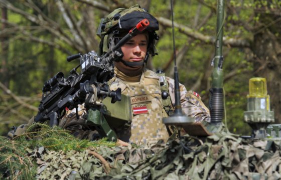 В латвийской армии прошла проверка боеготовности