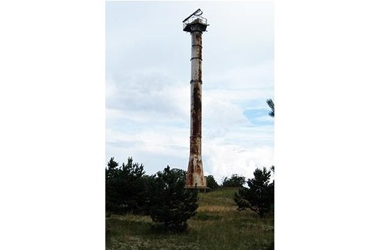 На острове Рамму в Эстонии обвалился старый маяк