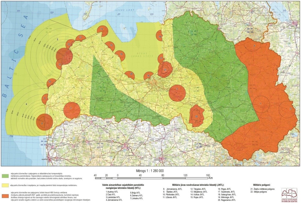 Карта: Минобороны Латвии