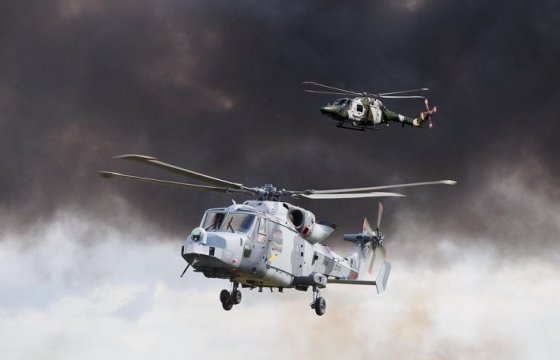 СМИ: Великобритания направит в Эстонию четыре боевых вертолета