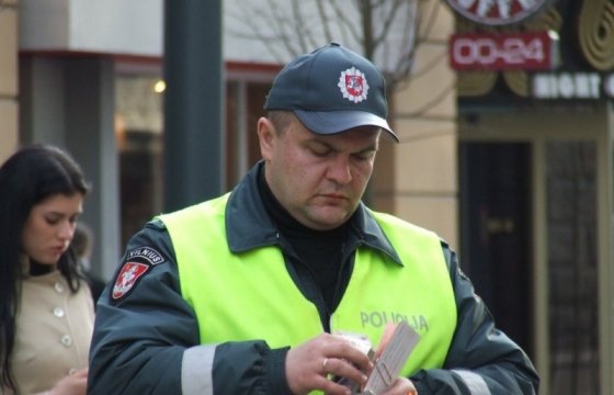 Зарплаты литовских полицейских в июле повысятся