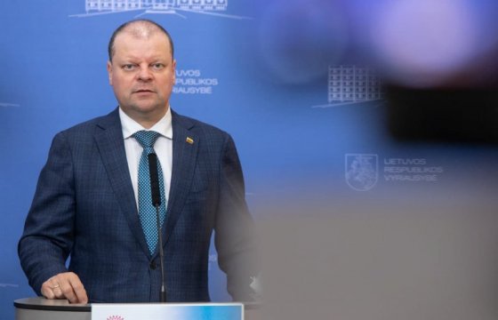 Премьер Литвы поблагодарил жителей за победу над вспышкой вируса