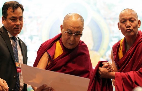 В Вильнюс прибыл духовный лидер Тибета Далай-лама