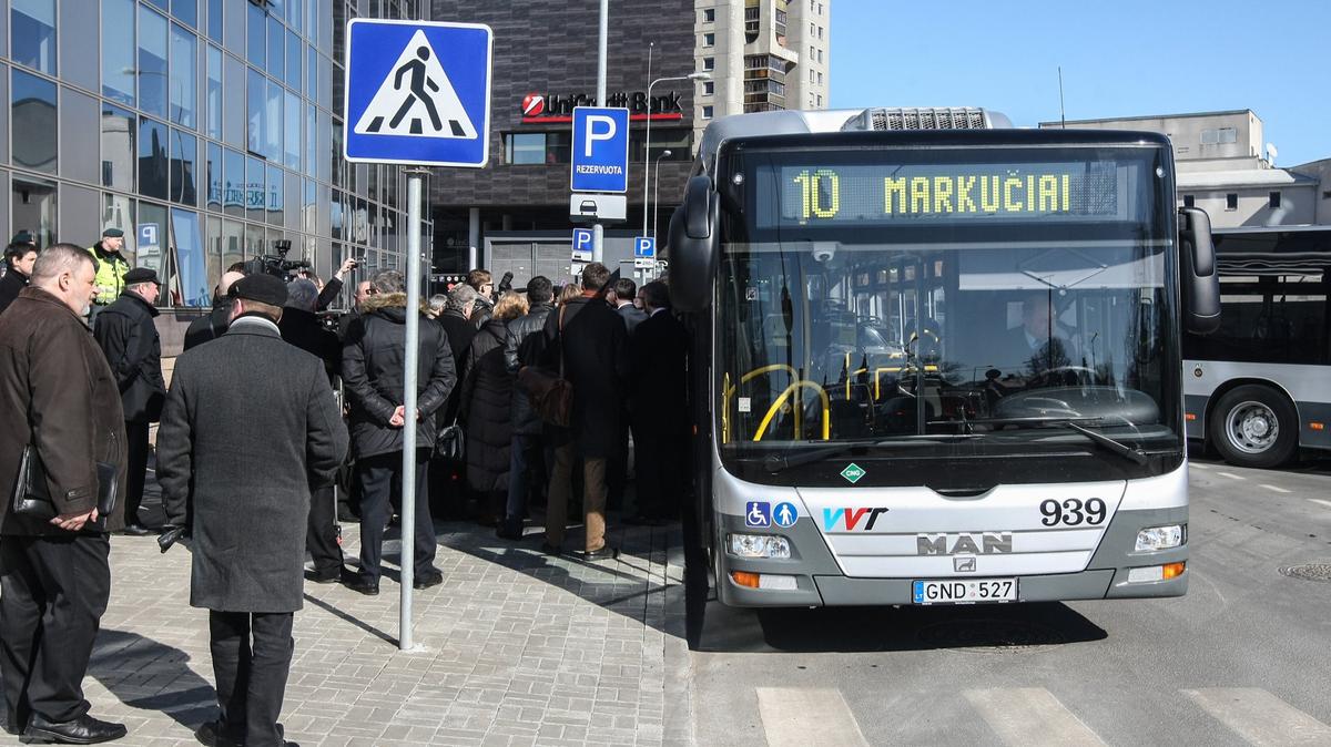 Новый мэр Вильнюса Валдас Бенкунскас пообещал улучшить сеть общественного транспорта