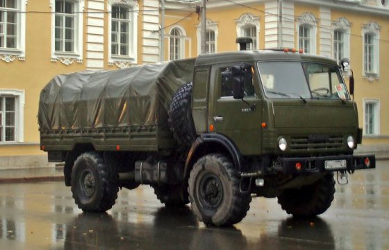 ОБСЕ зафиксировала, как военные грузовики заехали из России в «ЛНР»