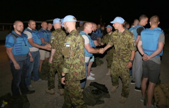 Эстонские миротворцы заступили на службу в Ливане